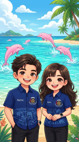 น้องนโมและโนราจะพาทุกคนไปเที่ยวกับหมู่บ้าน OVC อำเภอขนอม